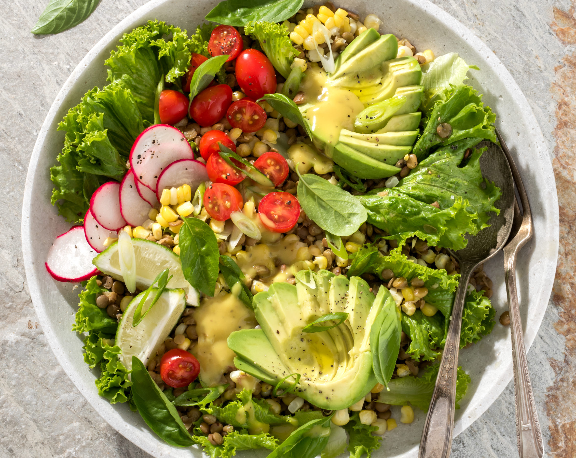 salade de lentilles