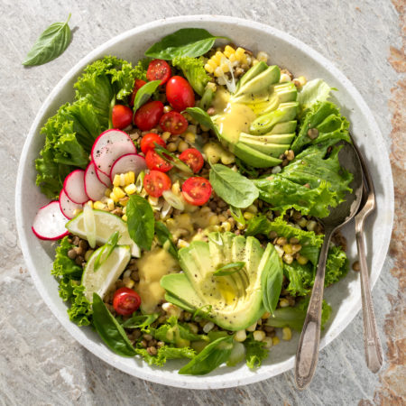 salade de lentilles
