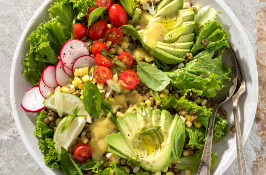 salade de lentilles